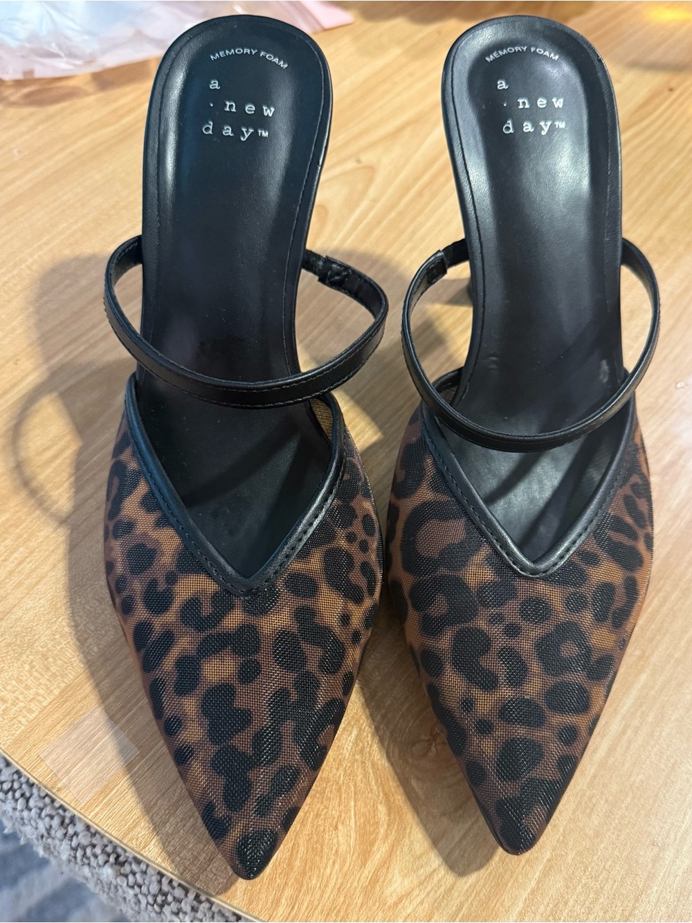 A New Day Leopard Print Heels